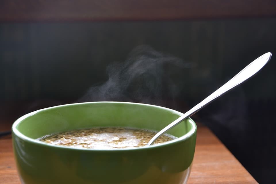 soup with bone broth