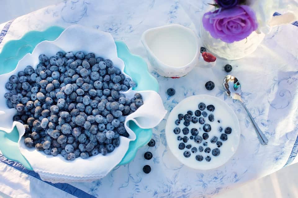 Fresh Arizona blueberries